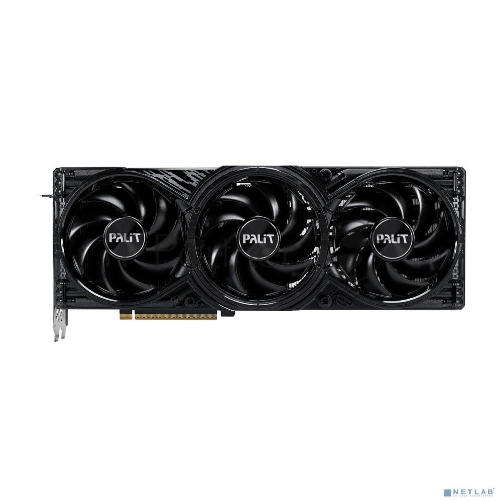 Видеокарта Palit GeForce RTX 5080 GamingPro V1, 16 GB GDDR7, 256 bit, 3xDisplayPort, HDMI, GPU 2617 MHz