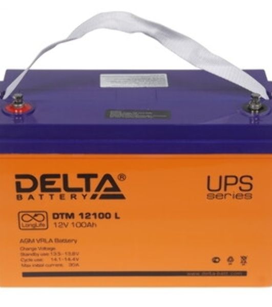 Батарея для ИБП Delta DTM 12100 L 12В 100А·ч