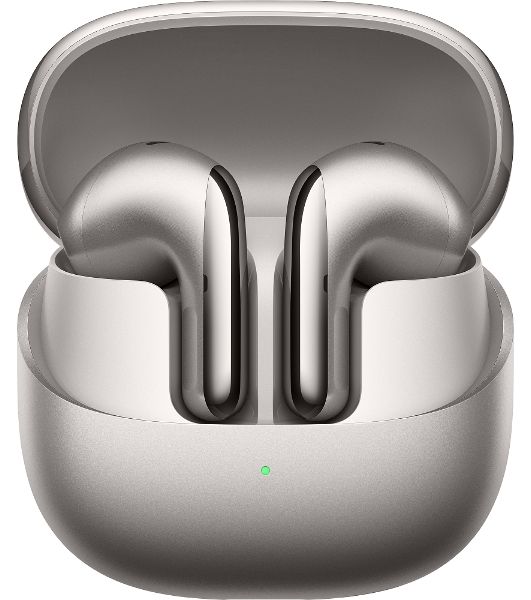 Наушники TWS Xiaomi Buds 5 серый, вкладыши, Bluetooth, активное шумоподавление, до 6 ч