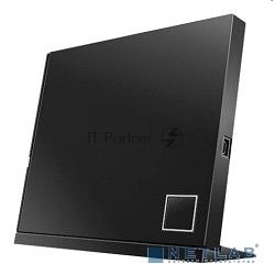 Оптический привод Blu-Ray Asus SBC-06D2X-U/BLK/G/AS черный USB slim внешний RTL