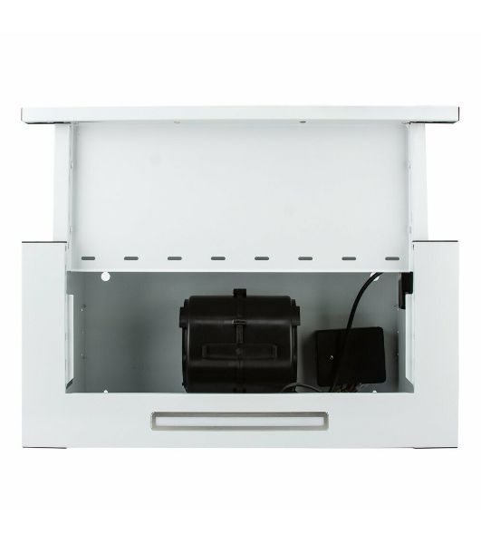 Вытяжка кухонная Eltronic телескопическая (77-15) белая