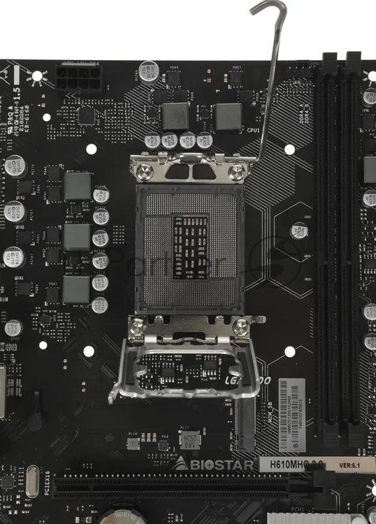 Материнская плата Biostar H610MHC 2.0, LGA1700, Intel H610, 2xDDR4, 4xSATA, 1xM.2 PCIe 3.0 x4, 1xPCIe 4.0 x16, 1xPCIe 3.0 x1, 1xVGA, 1xHDMI, 1x 1Gb LAN, 2xUSB 3.2 Gen1, 4xUSB 2.0, 3x3.5 мм, 7.1, microATX