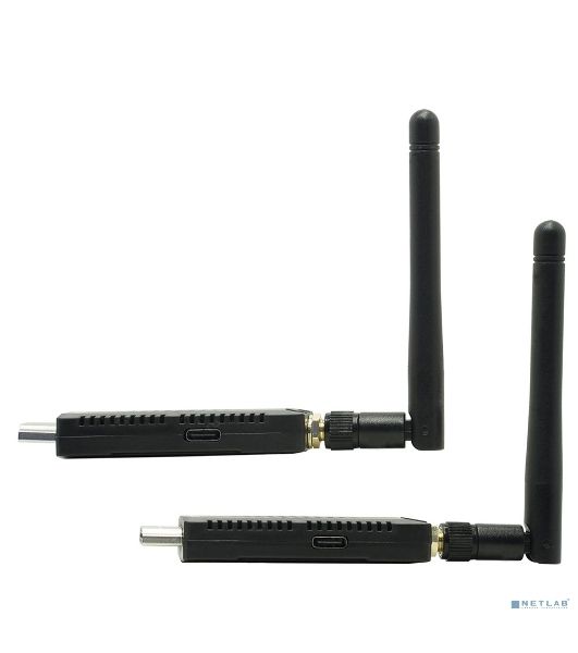 Беспроводной удлинитель ORIENT VE059, WiFi HDMI Extender (Tx+Rx), HDMI беспроводной удлинитель до 80 м, HDMI 1.4, 1080p@60Hz, HDCP1.2, внешние съемные антенны, питание от USB (33363)