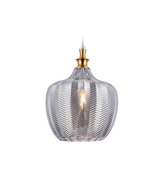 Светильник Ambrella light TR3533 SB/SM бронза/дымчатый E27 max 40W D250*1200