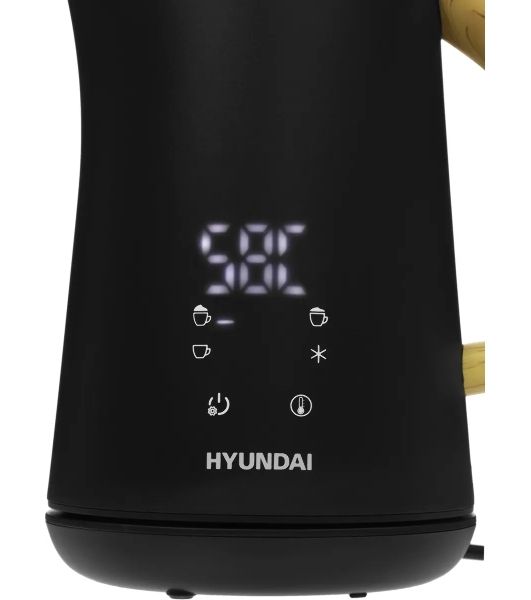 Капучинатор Hyundai HMF-P900 500мл черный/коричневый