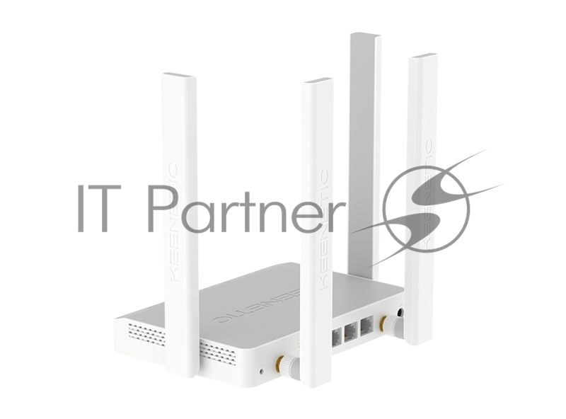Интернет-центр Keenetic KN-4910 с модемом 4G, Mesh Wi-Fi 5 AC1200 и 4-портовым Smart-коммутатором