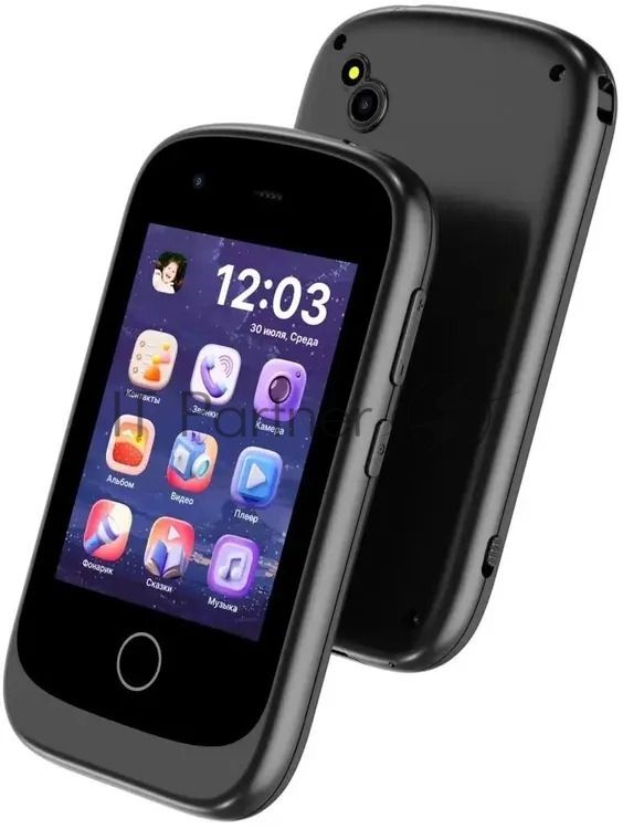 Детский смартфон Elari GamePhone 32Mb, 4Gb, черный/розовый