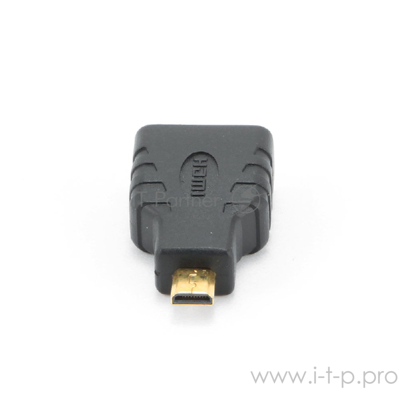 Переходник Gembird Переходник HDMI-microHDMI 19F/19M, золотые разъемы, пакет