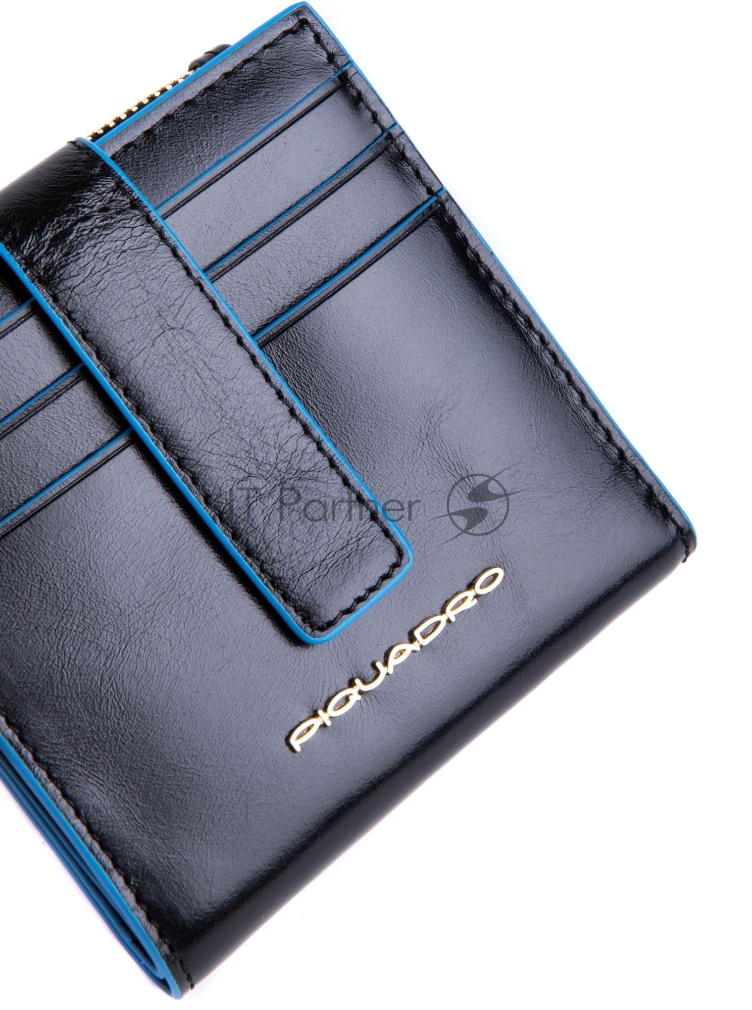 Картхолдер Piquadro Blue Square PP6843B2R/N черный, натуральная кожа