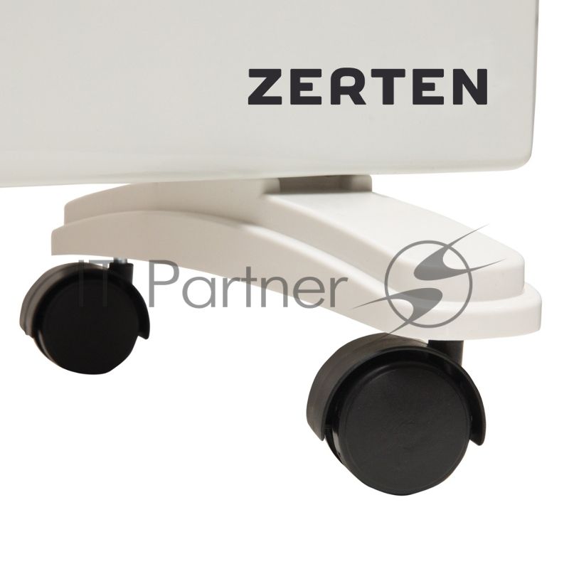 Конвектор Zerten ZL-20 белый, 2000 Вт, 25 м2, термостат
