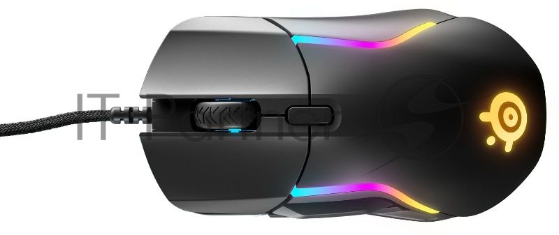 Мышь проводная SteelSeries Rival 5 черный, 18000 dpi, USB, кнопки - 9