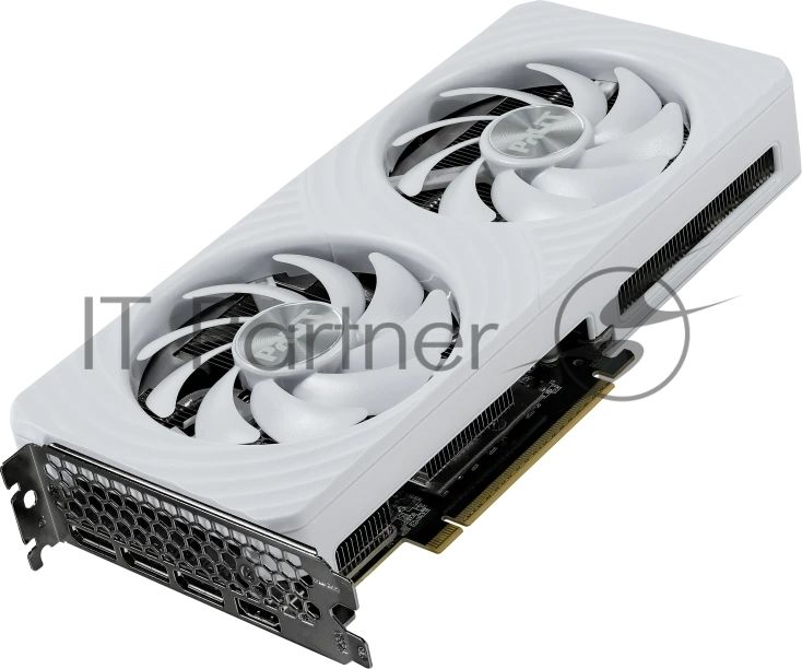 Видеокарта Palit GeForce RTX 5060 Ti WHITE OC, 8 GB GDDR7, 128 bit, 3xDisplayPort, HDMI, GPU 2407 MHz