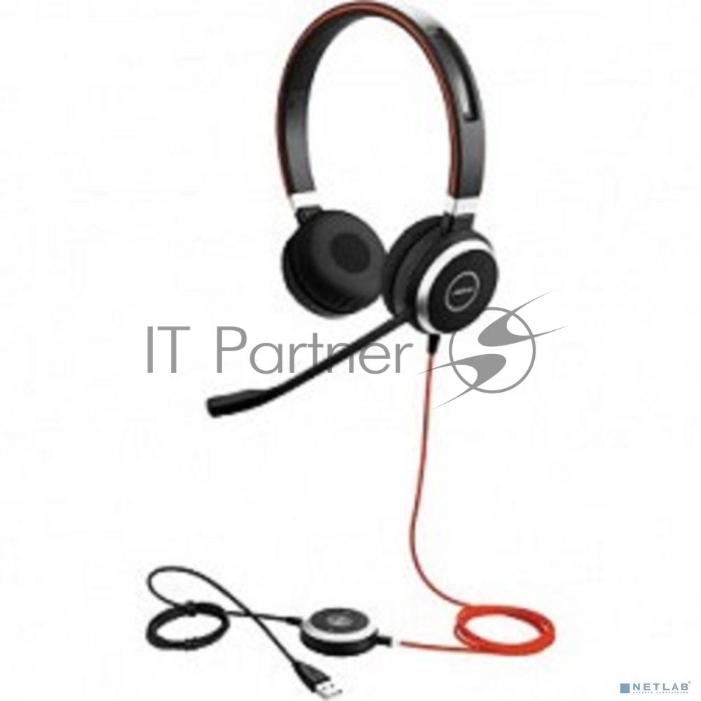 Гарнитура проводная Jabra EVOLVE 40 UC Stereo USB