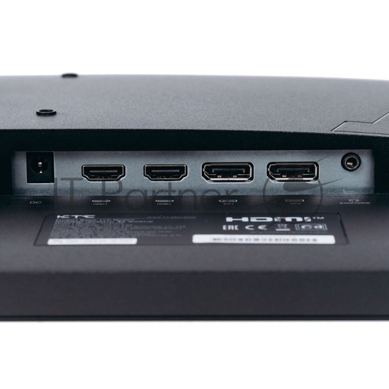 Монитор 23.8" KTC H24T09P IPS 1920x1080, 165 Гц, 1 мс, 16:9, 300 кд/м², 2xHDMI, 2xDP 1.2, 1x3.5 мм, черный