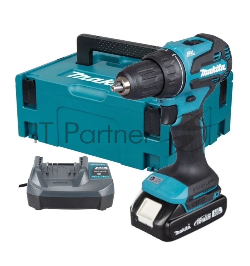 Дрель-шуруповерт Makita DDF490WV аккум. патрон:быстрозажимной (кейс в комплекте)