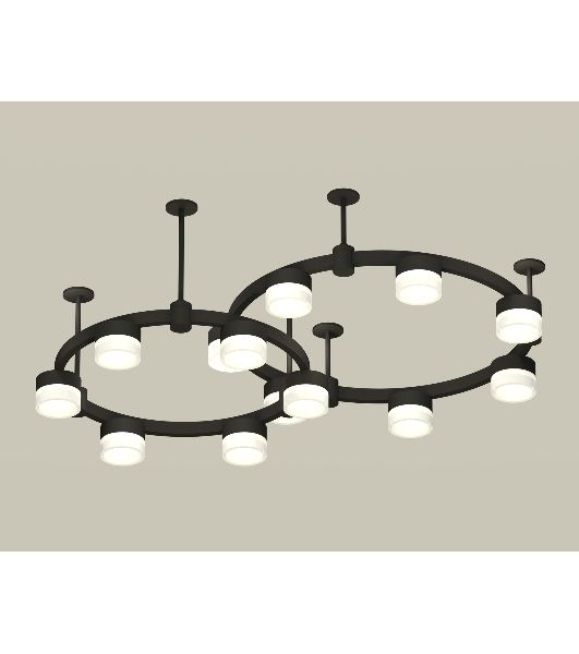 Светильник Ambrella light XR92221002/13 SBK/FR черный песок/белый матовый GX53 (A9222, A9227, C9238, C9232, N8401)