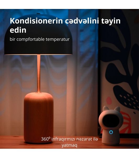 Камера AQARA Camera Hub G3/Камера+ управления/Управление жестами/Камера 360/2K 2304х1296p/Протокол связи:Zigbee/WiFi/Питание:USB-C/белый CH-H03