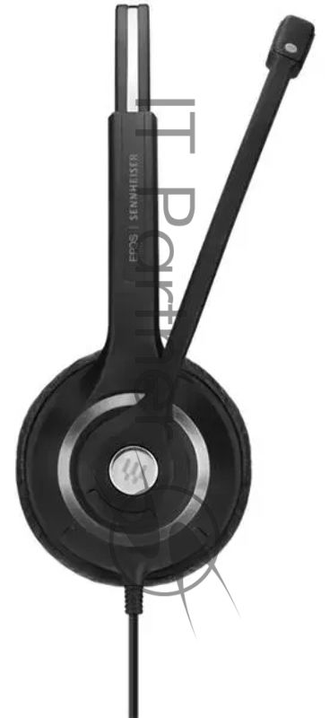 Гарнитура проводная с микрофоном Epos Sennheiser SC 260 черный 2.9м накладные оголовье (1000515)
