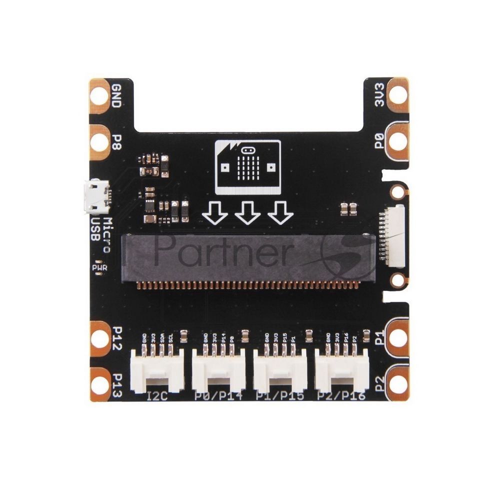 Базовая интерфейсная плата-переходник 	Seeed Grove Shield for micro:bit v2.0