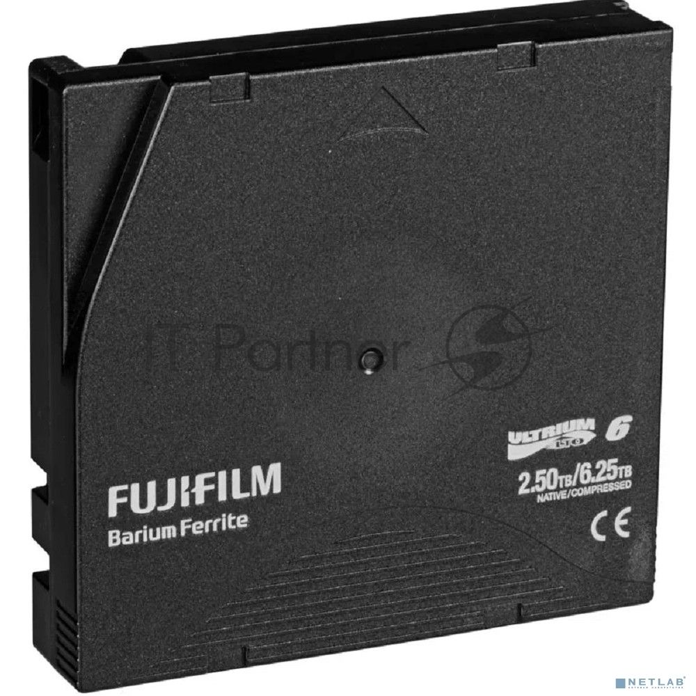 Ленточный накопитель Fujifilm LTO-6 RW 6,25Tb (2,5Tb native) Tape [16310732] аналог 00V7590 / C7976A
