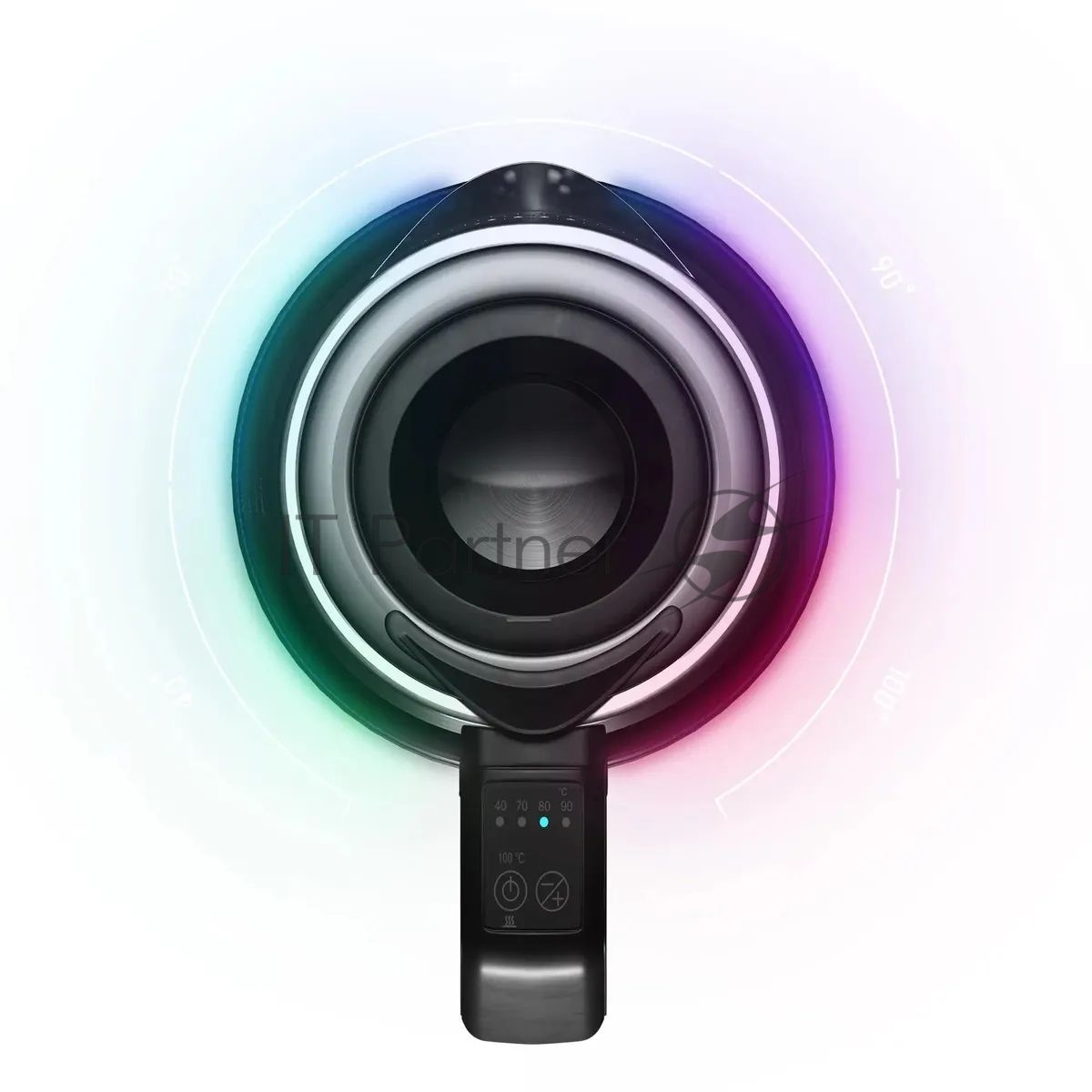Чайник электрический POLARIS PWK1725CGLD WIFI IQ Home, 1,7 л, 2200 Вт, стекло