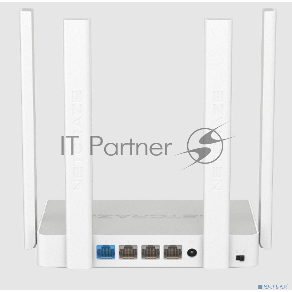 Гигабитный интернет-центр Netcraze Speedster (NC-3013) с Mesh Wi-Fi 5 AC1200, 4-портовым Smart-коммутатором и переключателем режима роутер/ретранслятор