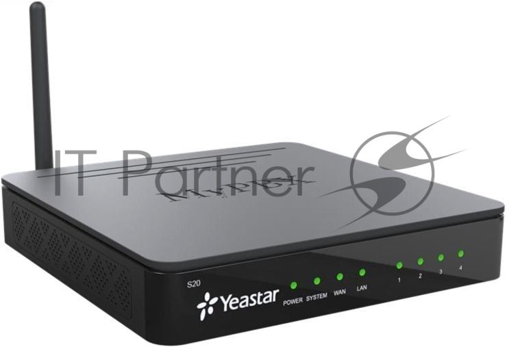 IP-АТС Yeastar S20, поддержка FXO, FXS, GSM, BRI, шт