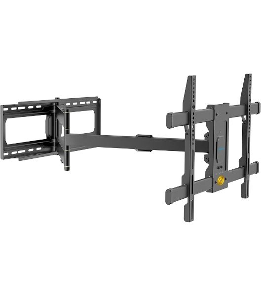 Кронштейн Kromax DIX-30 черный 2 шт/уп. Кр. стал. настенный для TV 32"-65", max 60 кг. 5 ст св., нак. ±10°, пов. ±90°, от ст. 85-1080 мм., max VESA 600x400 мм.