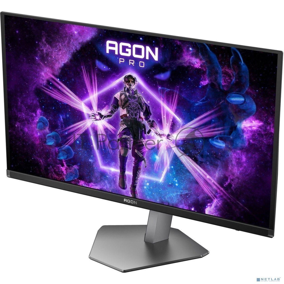 Монитор 26.5" AOC AGON AG276QKD2 QD-OLED 2560x1440, 500 Гц, 0.03 мс, 16:9, 1000 кд/м² (пиковая), DisplayHDR True Black 500, 2×HDMI 2.1, DP 2.1, USB Hub (2×USB-A 3.2 Gen1), 3.5 Jack, динамики (2×5 Вт), Adaptive-Sync, антибликовое покрытие, черно-серый