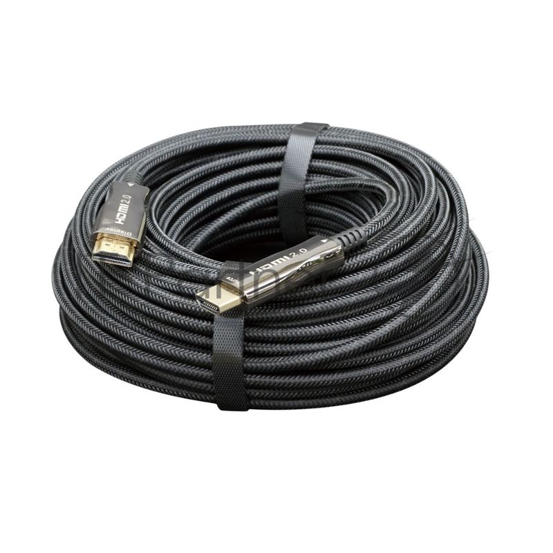 Активный оптический кабель Cablexpert HDMI, 50м, v2.0, 19M/19M, AOC Premium Series, позол.разъемы, экран, коробка