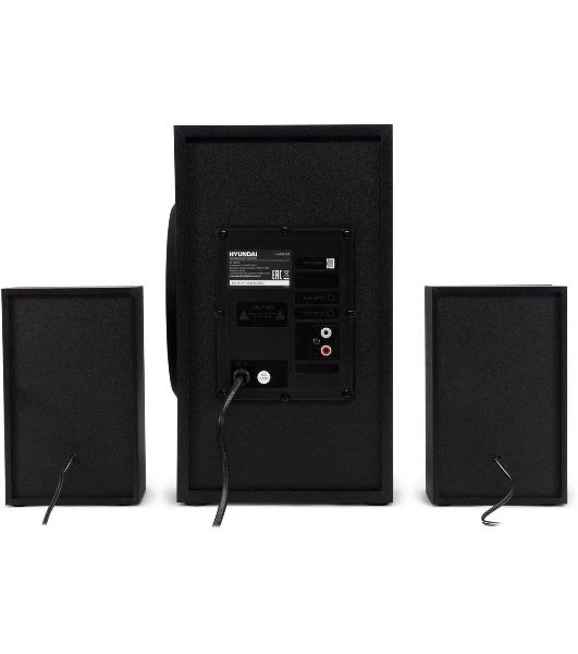 Микросистема Hyundai H-MS1403 черный 60Вт FM USB BT SD