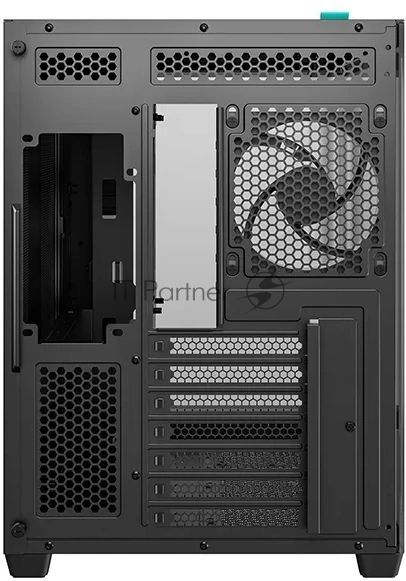 Корпус DeepCool CG530U 4F Black, Midi-Tower, чёрный, 4 x 120 мм