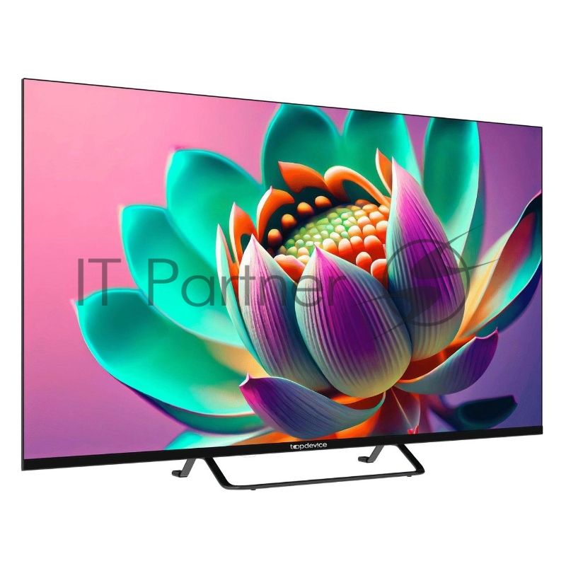 Телевизор TopDevice 43" TDTV43CS07U черный LED UHD 50Hz Smart YaOS 1GB 8GB