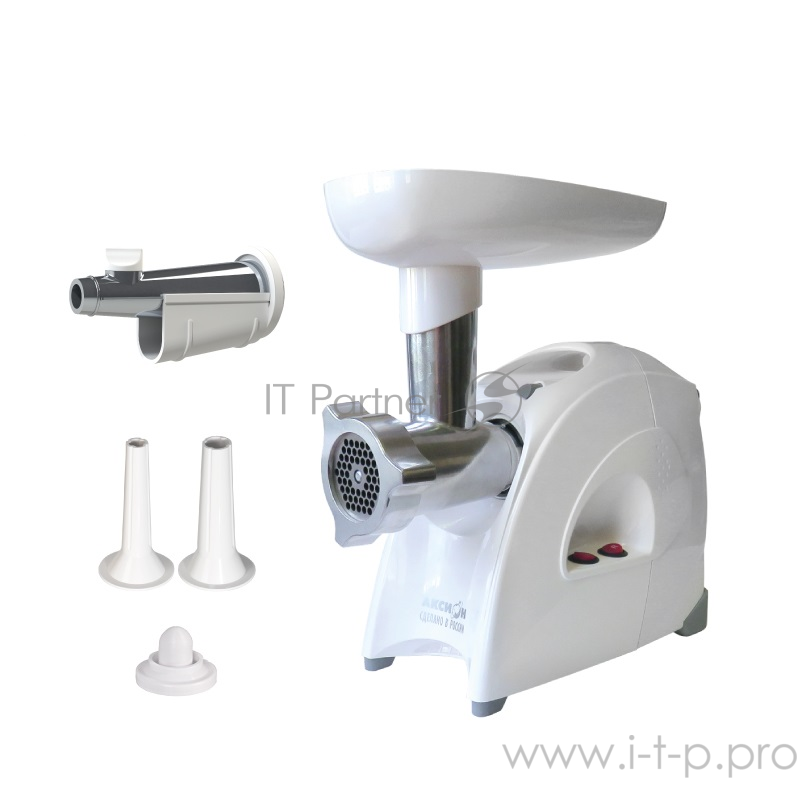 Мясорубка электрическая Аксион М641.04 белый, 2000 Вт