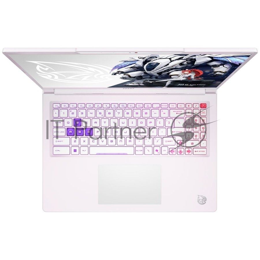 Ноутбук MSI Crosshair A16 HX MLG Edition E8WFK-090XRUY/16"/IPS/AMD Ryzen 9 8940HX/16Gb/1Tb SSD/NVIDIA GeForce RTX 5060 8Gb/NoOS/белый/2.3kg