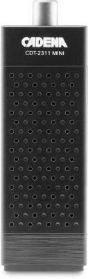 Приставка для цифрового ТВ Cadena CDT-2311 MINI черный, DVB-T2, DVB-T, HDMI, USB 2.0 Приставка для цифрового ТВ Cadena CDT-2311 MINI черный, DVB-T2, DVB-T, HDMI, USB 2.0