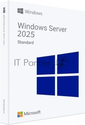 Операционная система Windows Svr Std 2025 64Bit English 1pk DSP OEI DVD 16 Core Операционная система Windows Svr Std 2025 64Bit English 1pk DSP OEI DVD 16 Core