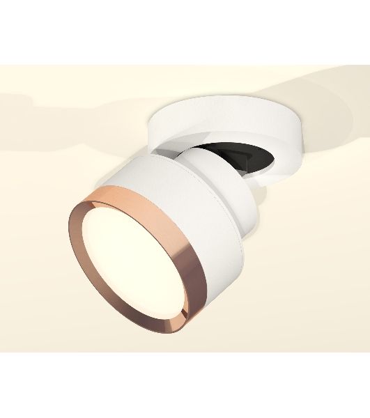 Светильник Ambrella Light XM8101005 SWH/PPG белый песок/золото розовое полированное GX53 (A2228, A2105, C8101, N8126)