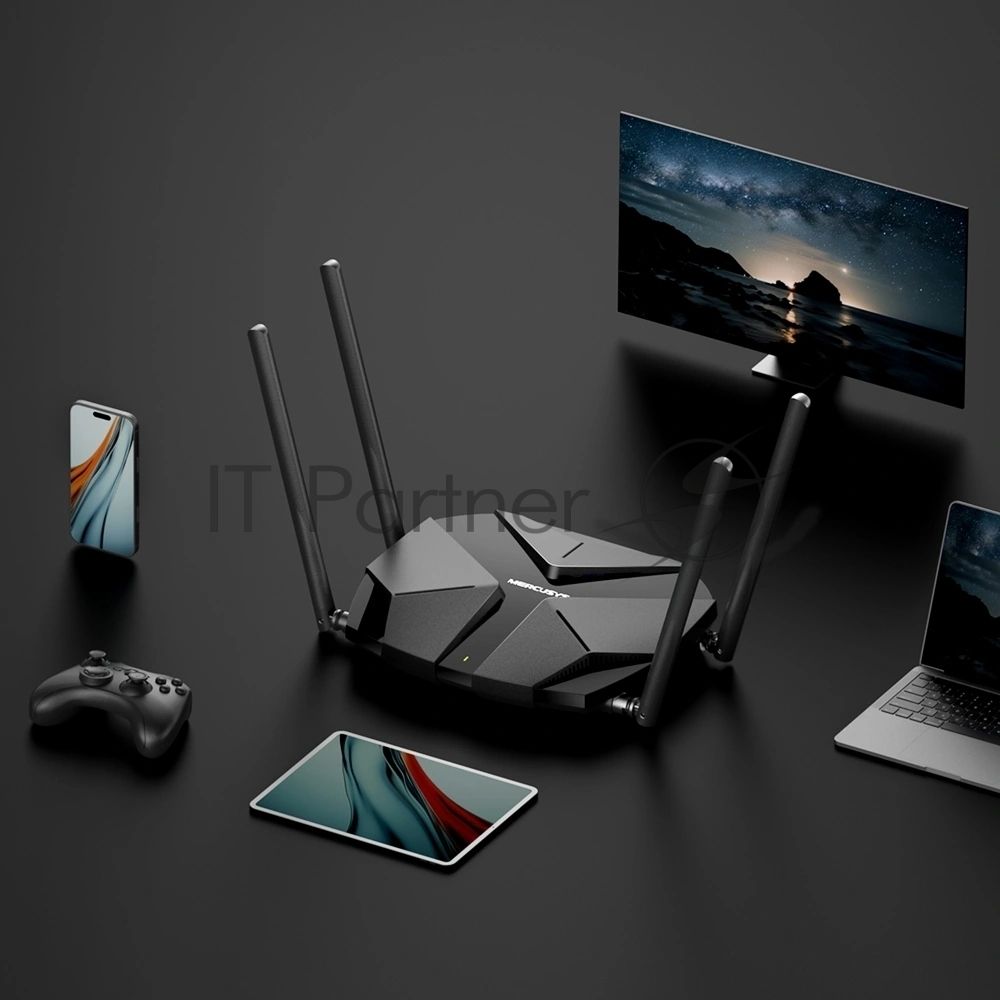 Двухдиапазонный Wi-Fi Роутер Mercusys MR85X