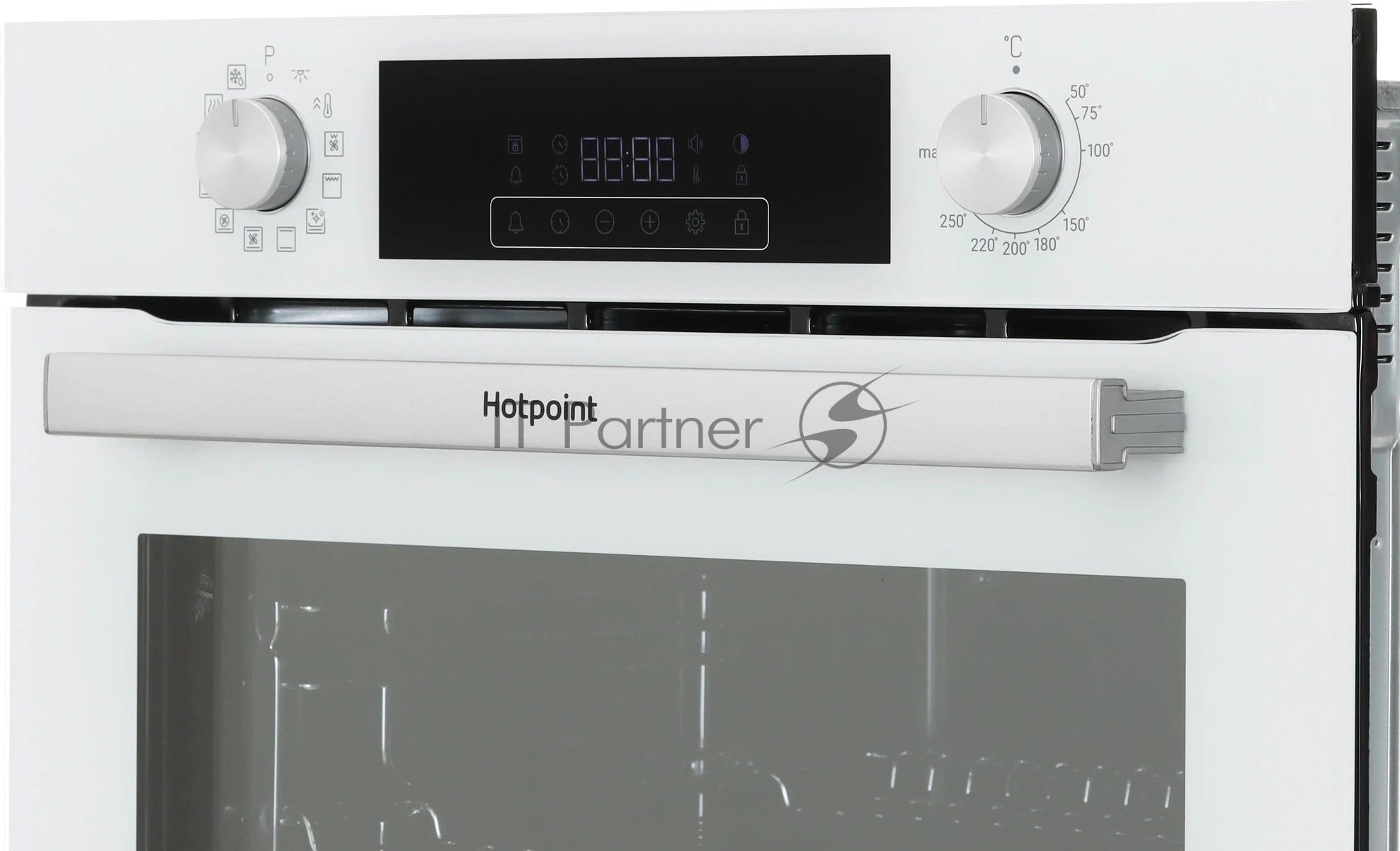 Встраиваемый электрический духовой шкаф Hotpoint HFE9 1231 JSH WHG, 72 л, 280 °C, конвекция, гриль, очистка паром, класс A