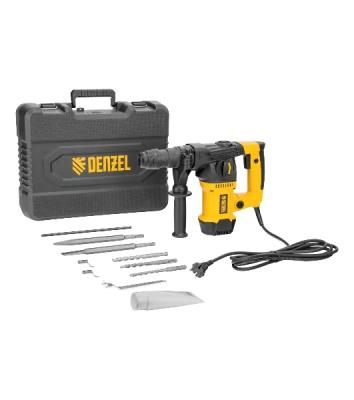 Перфоратор Denzel RHVB-1250-32, SDS-plus, 1250 Вт, 5,5 Дж, от сети