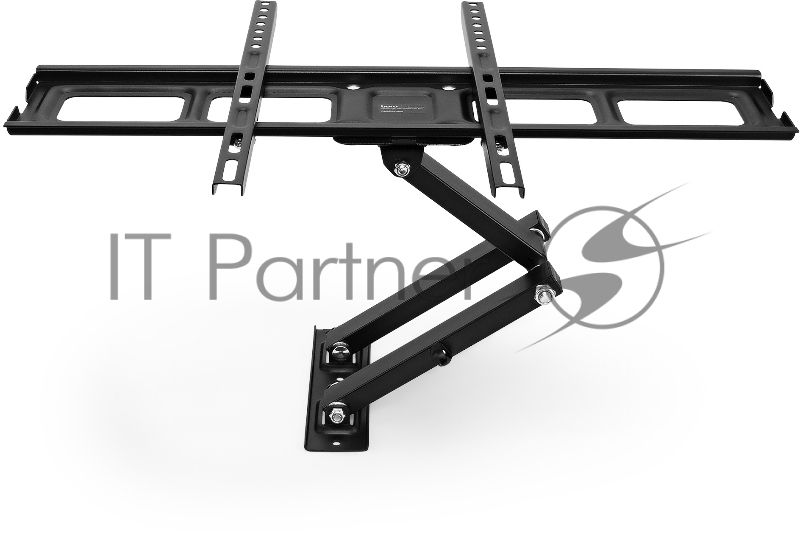 Кронштейн для телевизора Buro MF2 черный 32"-70" макс.35кг настенный поворотно-выдвижной и наклонный