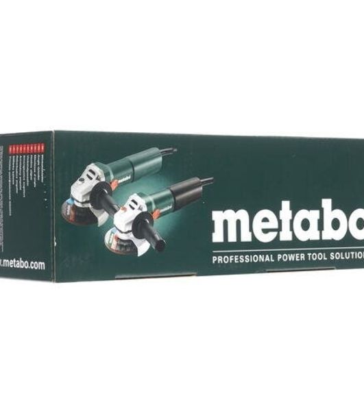 Угловая шлифовальная машина Metabo W 750-125 750Вт 11500об/мин рез.шпин.:M14 d=125мм (603605000)