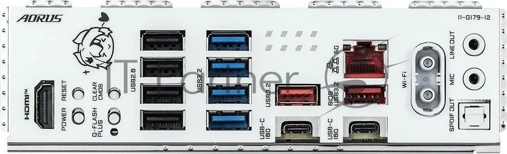 Материнская плата Gigabyte B850 AORUS ELITE-P ICE, AM5, AMD B850, 4xDDR5, 2xSATA, 4xM.2, 1xPCIe 5.0 x16, 1xPCIe 4.0 x4, 1xHDMI, 1x5Gb LAN, 2xUSB 3.2 Gen 2 Type-C, 2xUSB 3.2 Gen 2 Type-A, 4xUSB 3.2 Gen 1, 4xUSB 2.0, 2x3.5 мм, 7.1, ATX