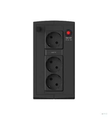 ИБП CBR ELECTRON ELN-1100 Line Interactive 1100 VA / 600 W, 3 x EURO (ELN-1100T-3F-LD)
