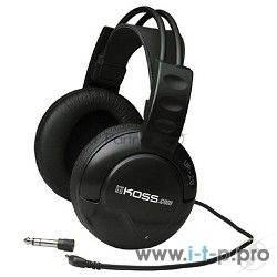 Проводные наушники Koss UR20 черный, полноразмерные, Jack 3.5 мм