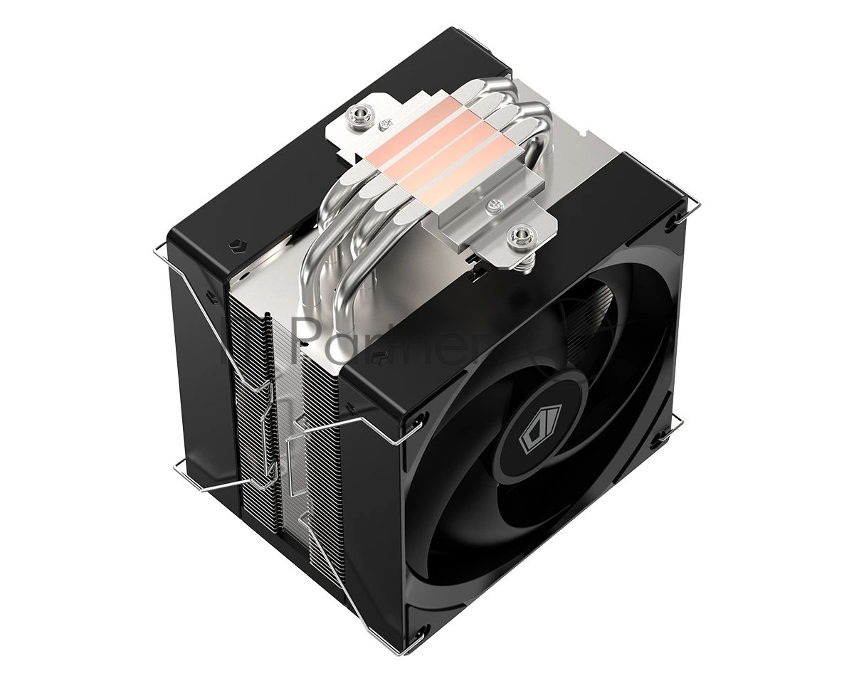 Кулер для процессора ID-COOLING SE-214-XT V2 PLUS черный, алюминий/медь, 2000 об/мин, 27.2 дБ, 4 pin, 220 Вт, высота 150 мм