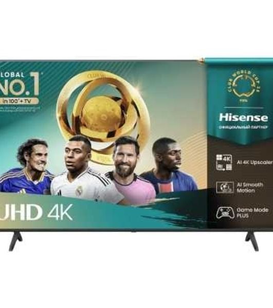 Телевизор Hisense 50" 50A6Q черный DLED 4K UHD 60Hz Smart TV Vidaa