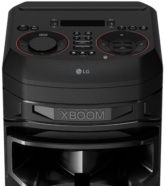 Минисистема LG XBOOM RNC9 черный 1000Вт FM USB BT