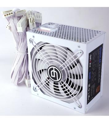Блок питания Ginzzu MC800 14CM 80+Bronze Белый